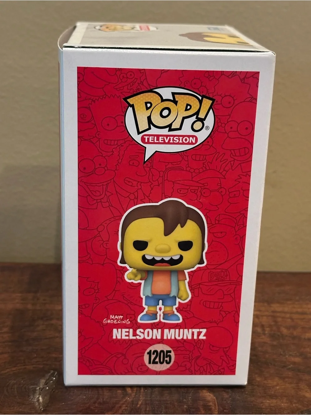 Funko Nelson Muntz Yellow and Blue Vinyl Figure - Picture 2 of 6